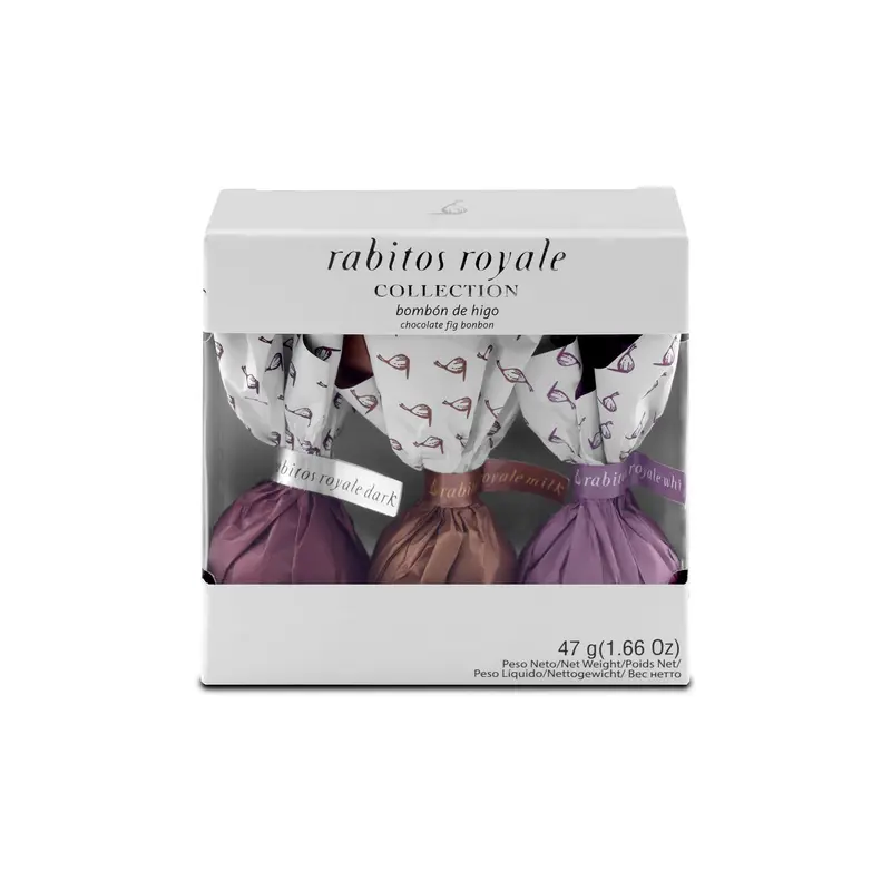 Rabitos Royale smochine în ciocolată Royale Collection 3U 47g
