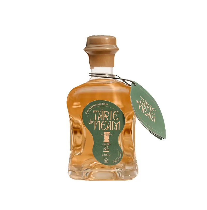 RACHIU DE PERE 44% - DUBLU DISTILAT - 500ml