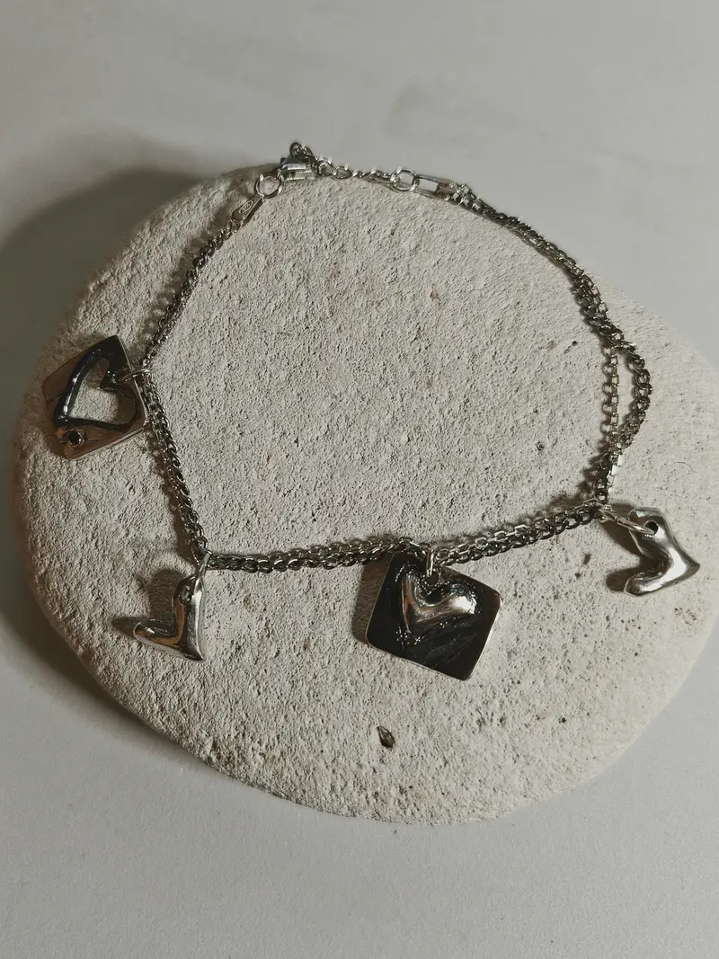 Reactive Heart Bracelet
