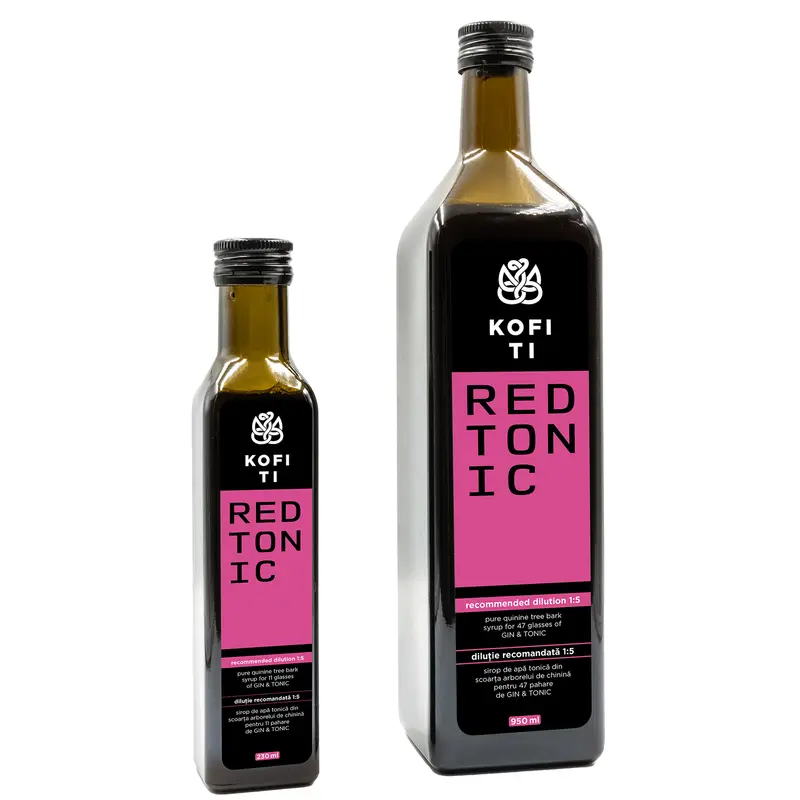 Red Tonic apă tonică cu hibiscus și lemongrass (sirop)