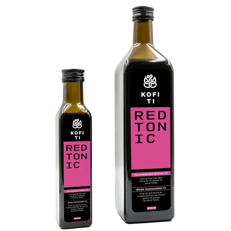 Red Tonic | apă tonică cu hibiscus și lemongrass [sirop]