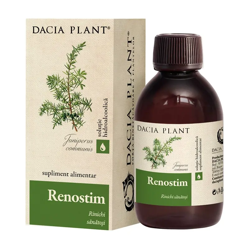 Renostim tinctură 200 ml – Dacia Plant - Funcție renală
