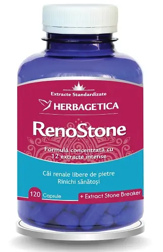 Renostone 120 capsule – Herbagetica - Căi urinare