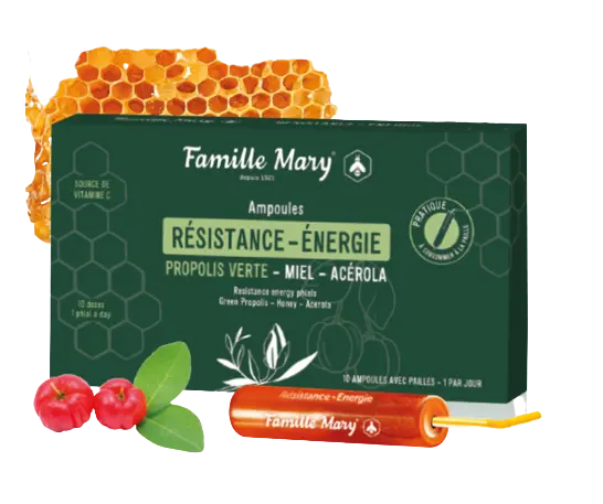 Rezistenta si Energie 10 fiole Famille Mary