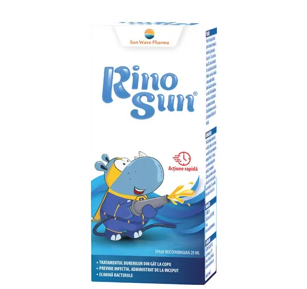 Rinosun spray pentru gât 20 ml – Sunwave Pharma