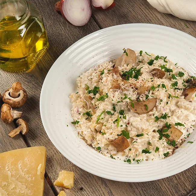 Risotto funghi porcini