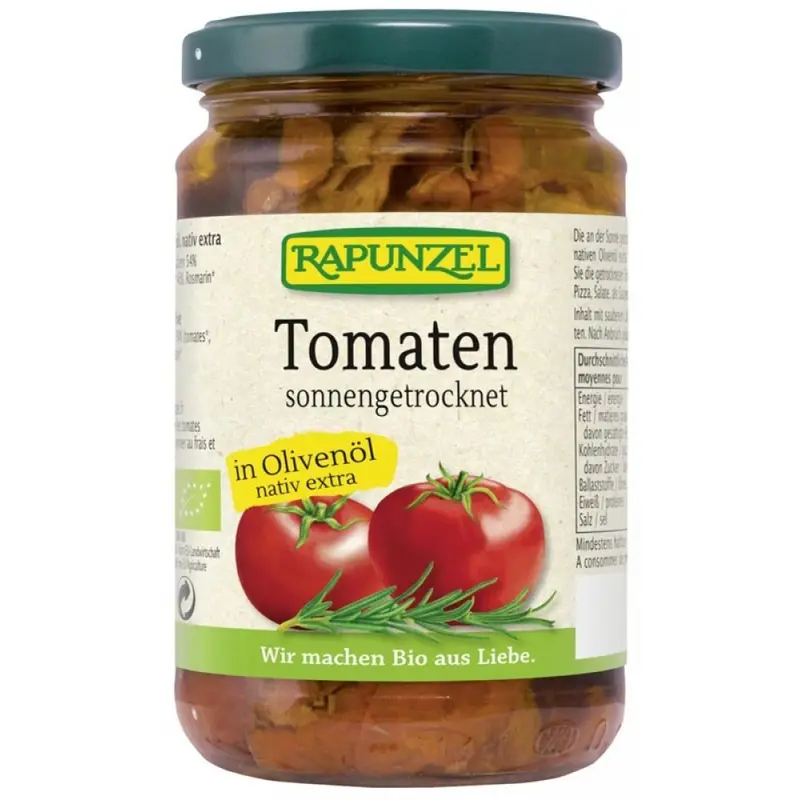 Rosii uscate in ulei de masline BIO, 275g
