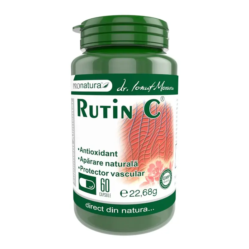 Rutin C 60 capsule – Medica - Rutin și măceș