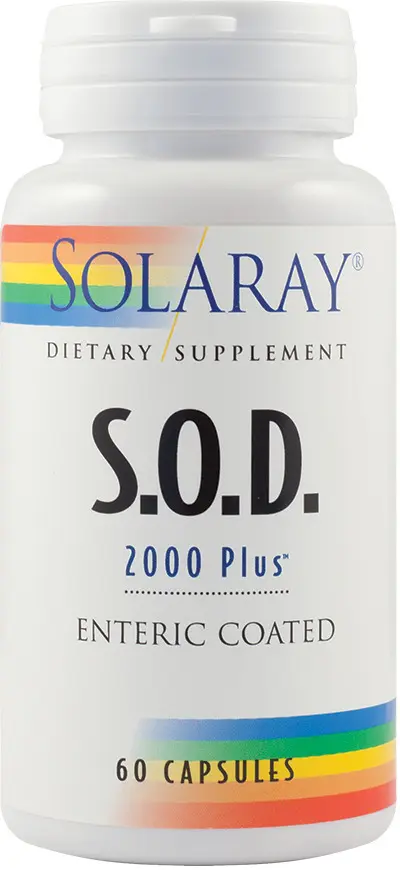 S.O.D. 2000 Plus 60 capsule – Secom - Enzime antioxidante