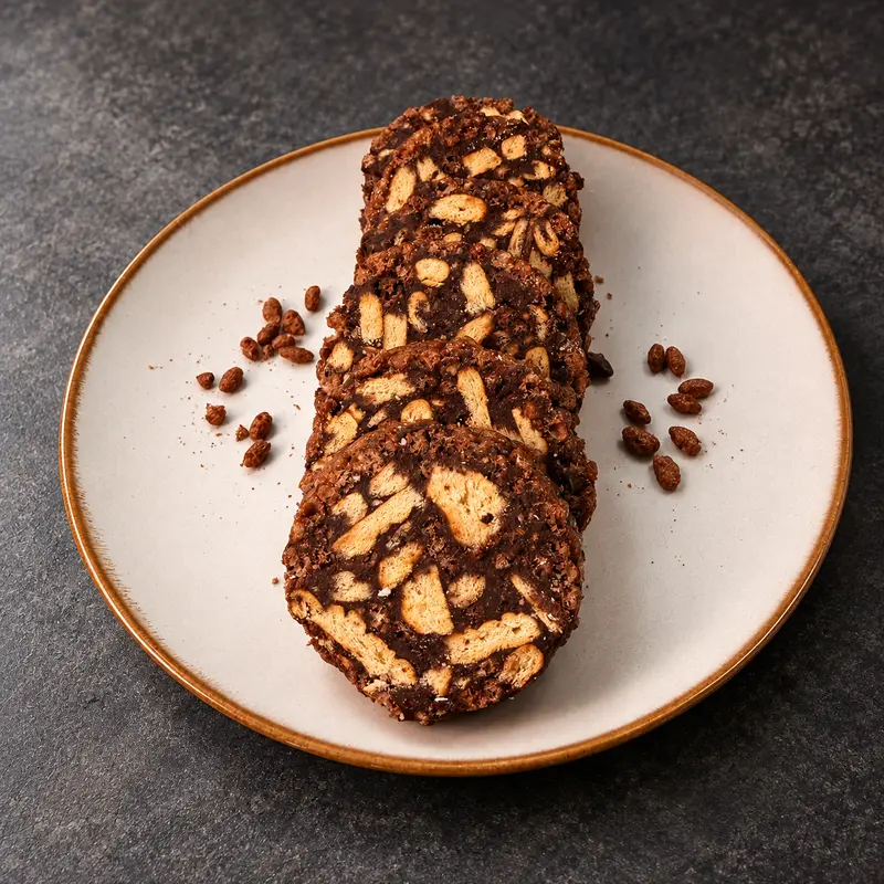Salam de biscuiți crunch