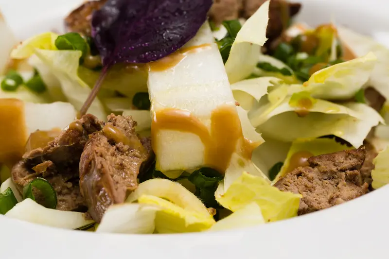 Salată de Andive cu Ficăței