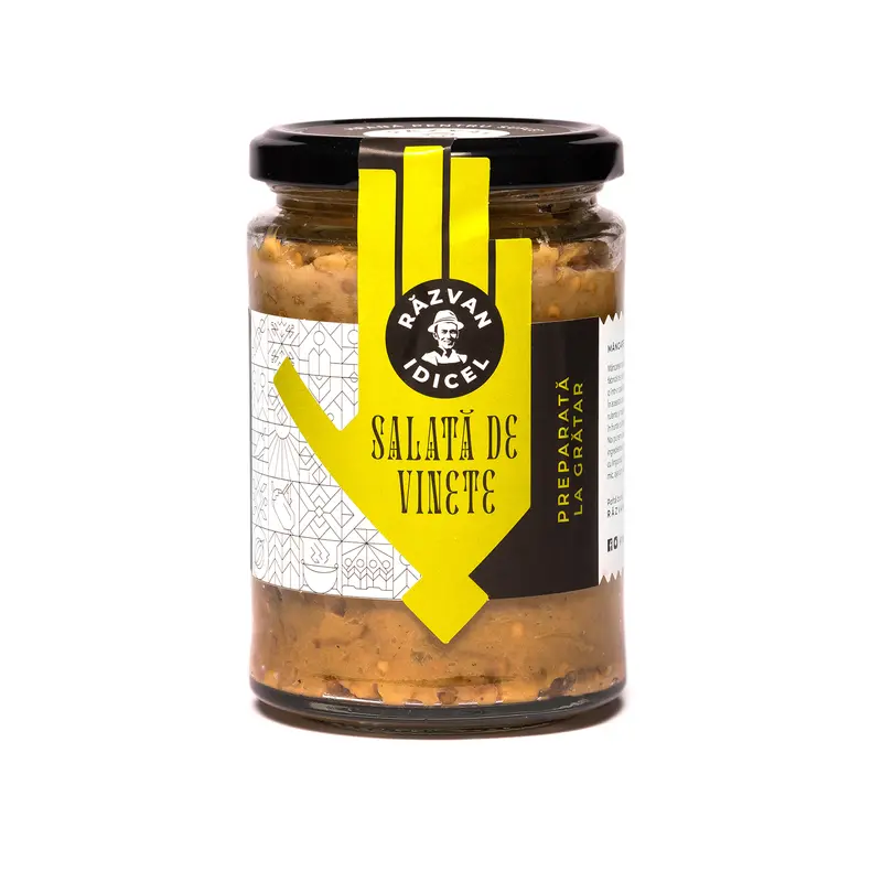 SALATĂ DE VINETE LA GRĂTAR RĂZVAN 320G