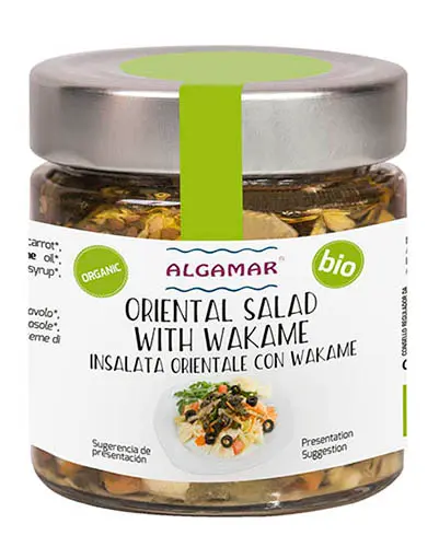 SALATA ORIENTALA CU ALGE WAKAME BIO 180G