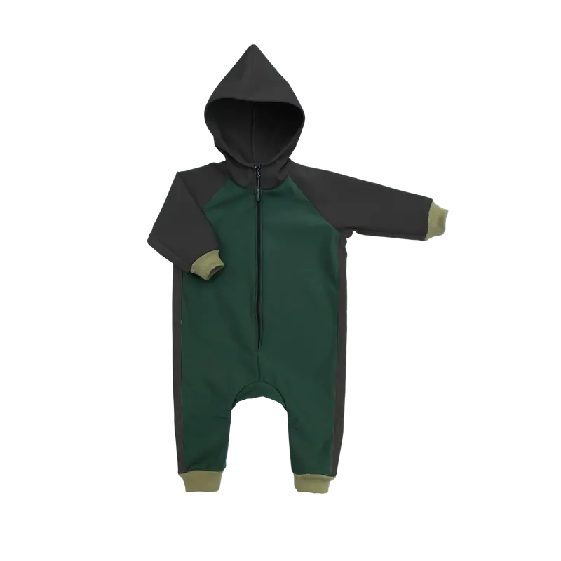 Salopeta Atlas Night Green 2, softshell 3 straturi
