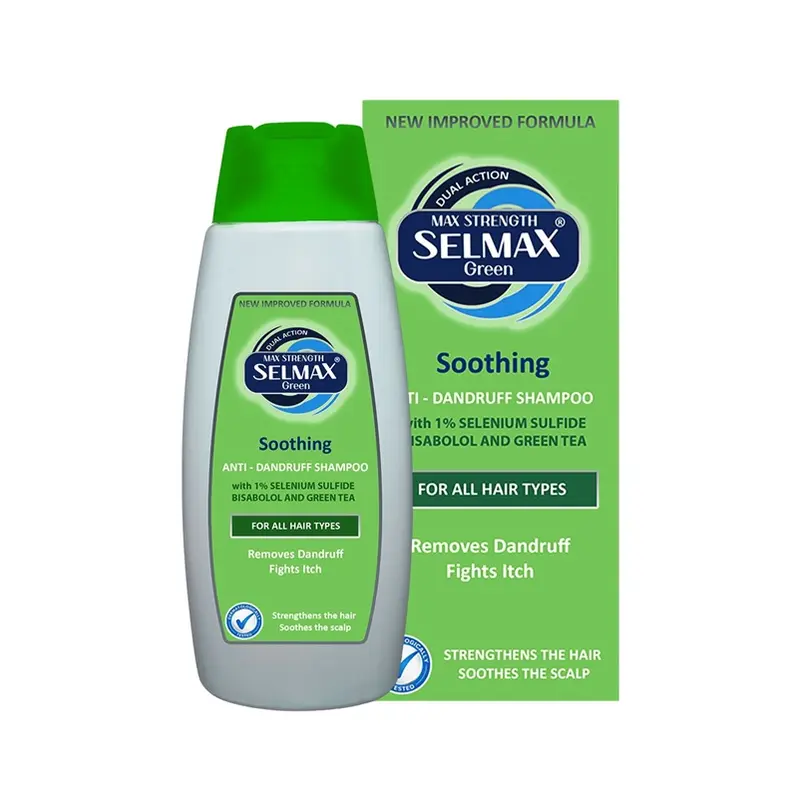 Șampon antimătreață Selmax Green 200 ml – Selmax