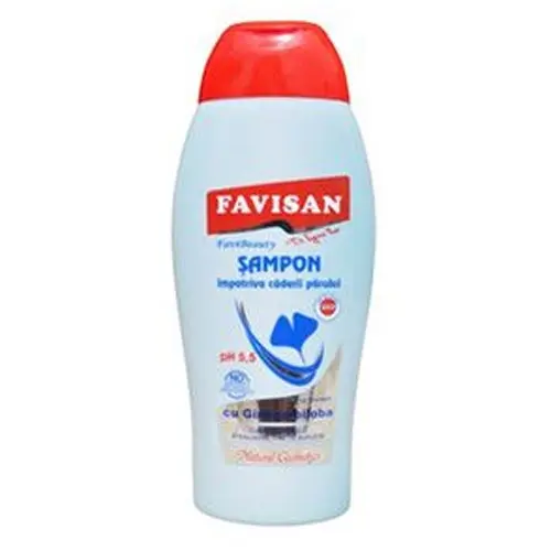 Sampon cu gingko biloba contra caderii parului 250 ml Favisan