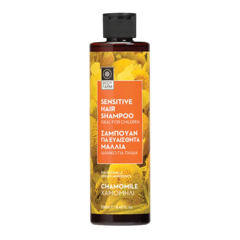 Sampon cu musetel pentru par sensibil 250ml Body Farm