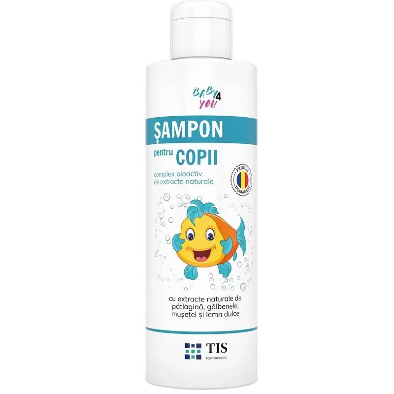 Șampon pentru copii 250 ml – Tis Farmaceutic - Blând cu ochii