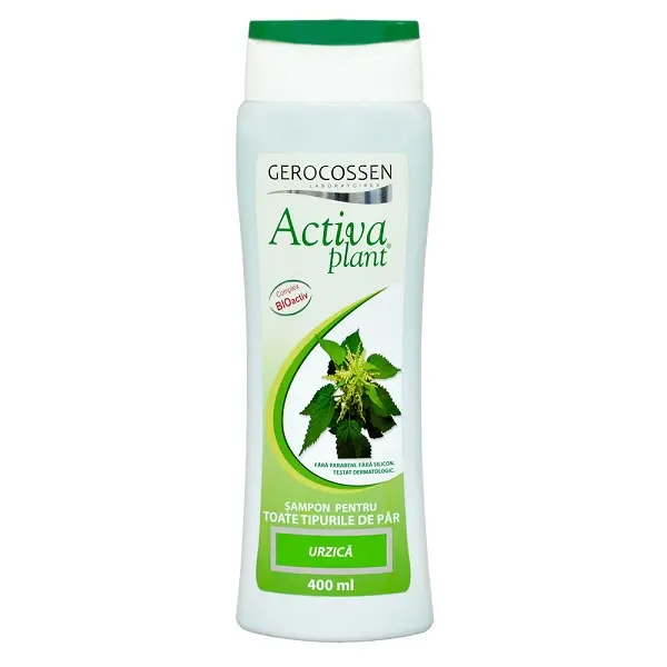 Șampon tonifiant cu extract de urzică 400 ml – Gerocossen