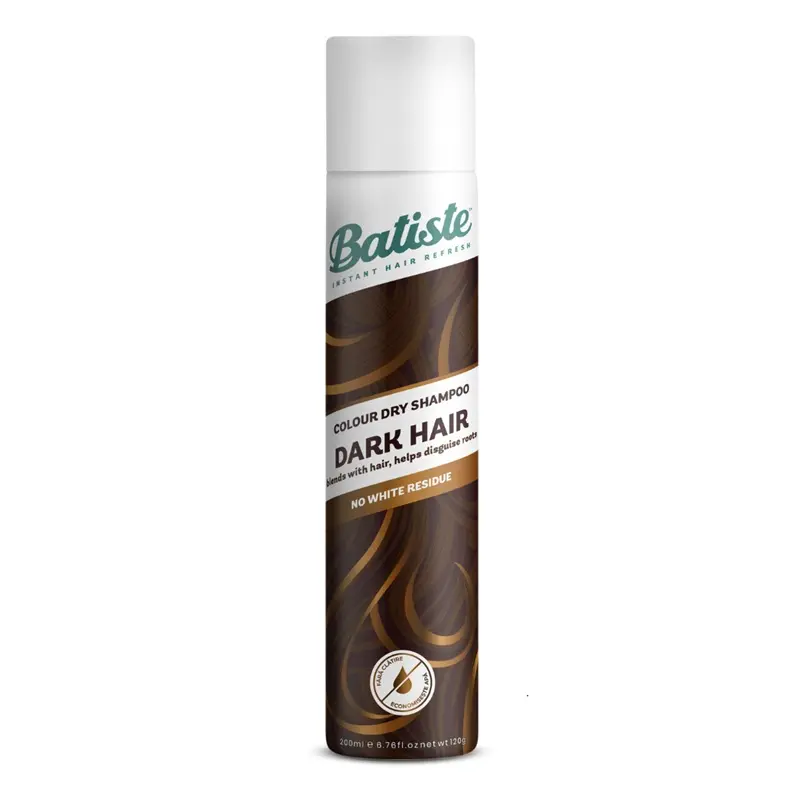 Șampon uscat Dark Hair 200 ml – Batiste - Fără urme albe