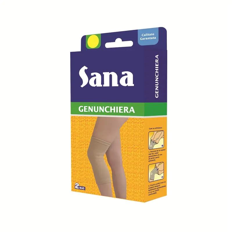 Sana Genunchieră elastică S mărimea S – Sarah - Design anatomic