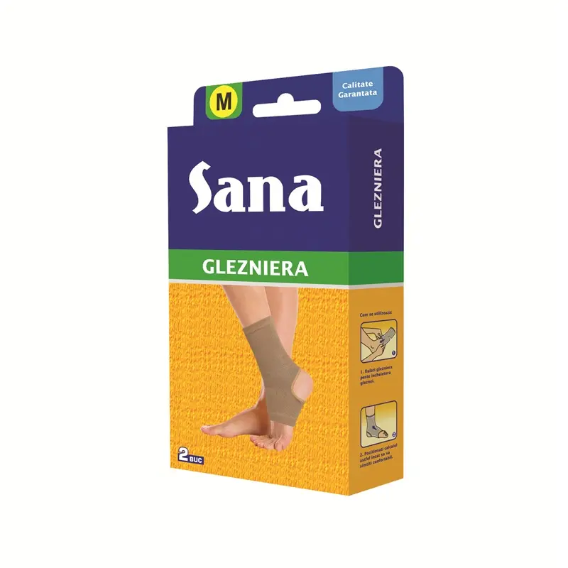 Sana Glezniere elastice M 2 buc, mărimea M – Sarah