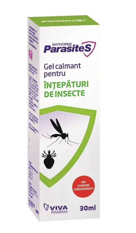 Santaderm ParasiteS Gel calmant insecte 30 ml – Viva Pharma