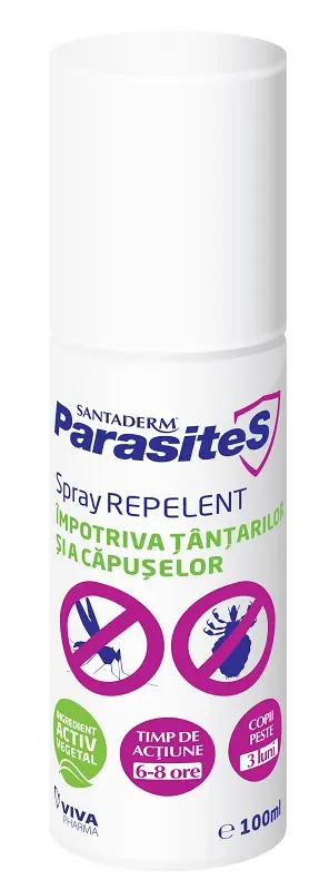 Santaderm ParasiteS spray repelent 100 ml – Viva Pharma