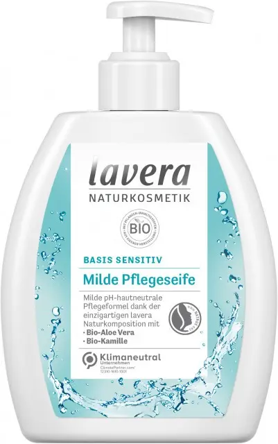 Sapun lichid bio, Basis Sensitiv, 250ml Lavera
