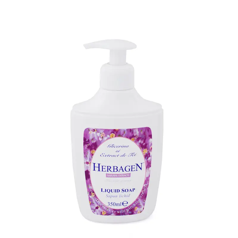 Săpun lichid cu glicerină și extract de tei 350 ml – Herbagen