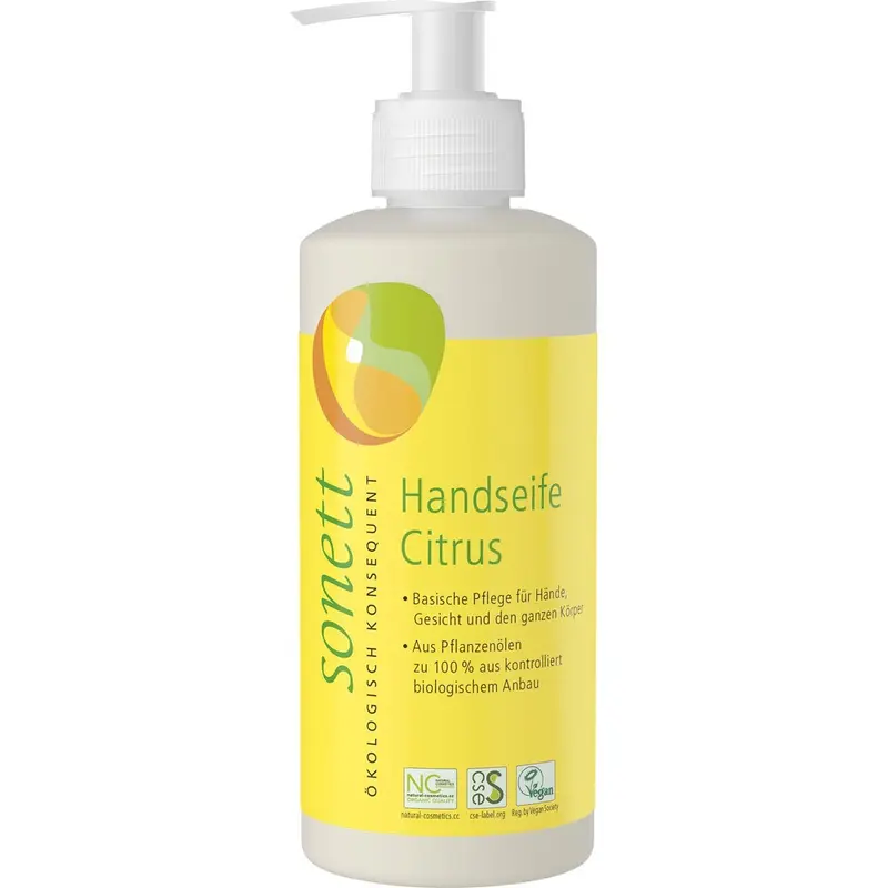 Sapun lichid cu lamaie bio pentru maini si corp, 300ml