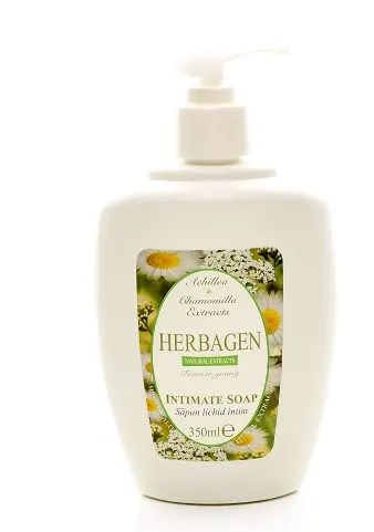 Săpun lichid intim coada-șoricelului, mușețel 350 ml – Herbagen