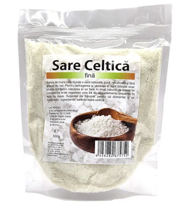 Sare celtica fina 500g Deco Italia