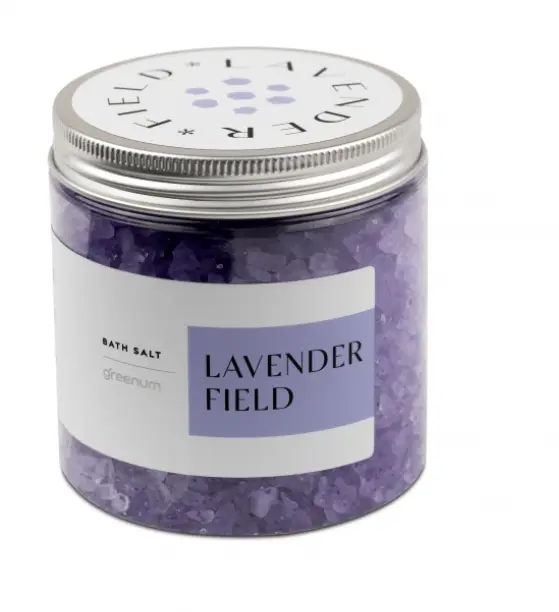 Sare de baie Lavanda 600 g Green Cosmetics