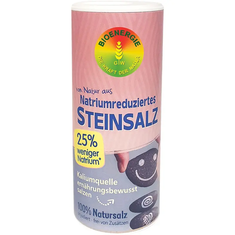 Sare gema cu continut redus de sodiu, 200g | Bioenergie