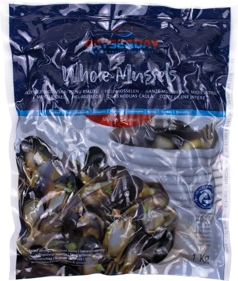 Scoici cu Cochilie (Midii), 1 kg