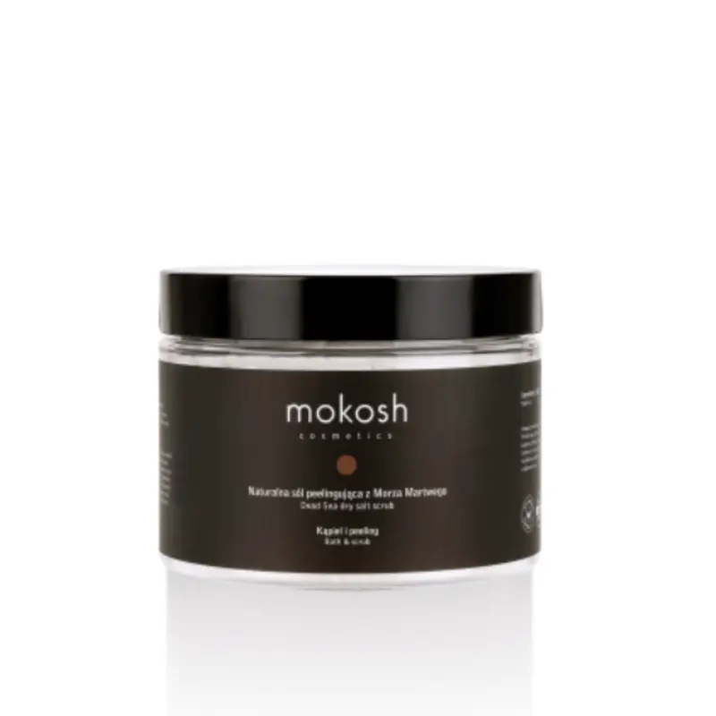 Scrub cu sare naturală pentru corp din Marea Moarta - 600 g Mokosh
