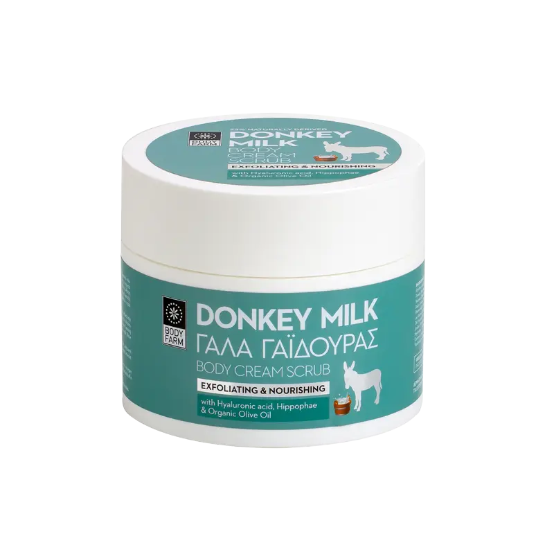 Scrub de corp cu lapte de magarita 200 ml Body Farm