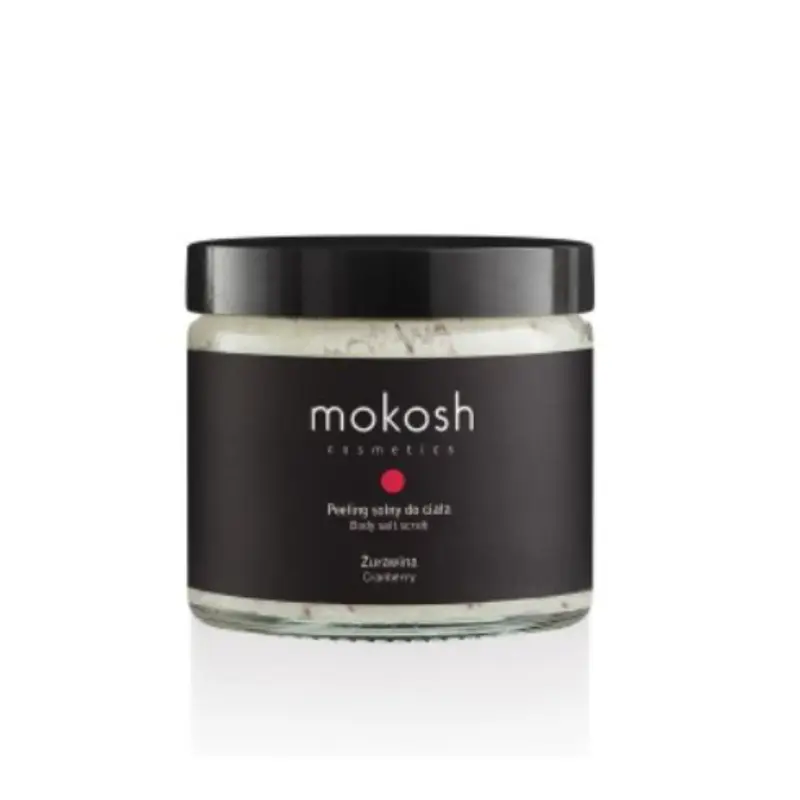 Scrub de corp cu sare cu merisor - 300 g Mokosh