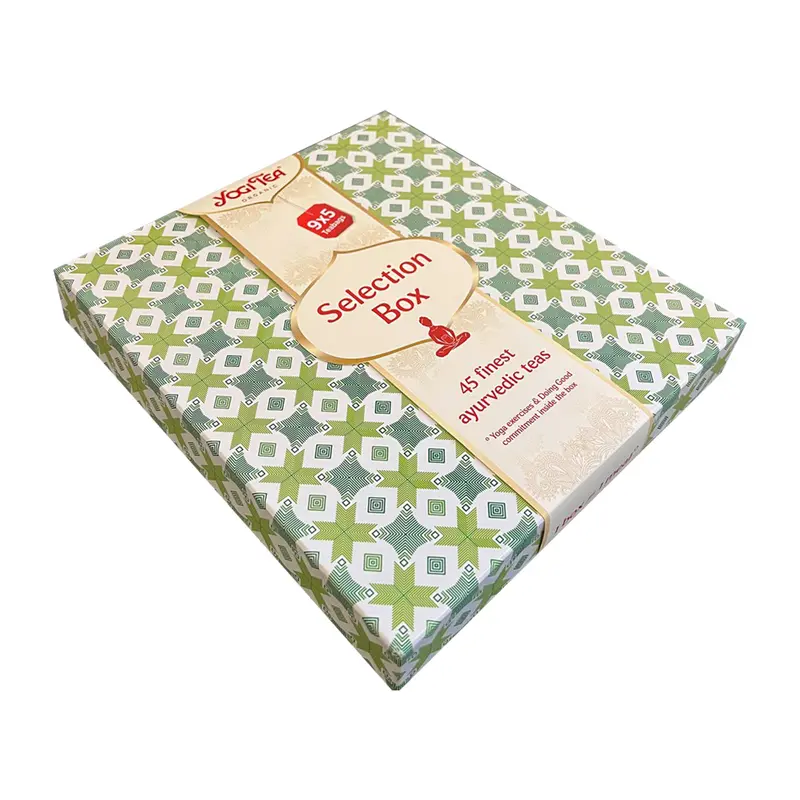 Selection Box - Cutie cu selecție de ceaiuri ecologice 9x5 pliculețe (88,5g) Yogi Tea