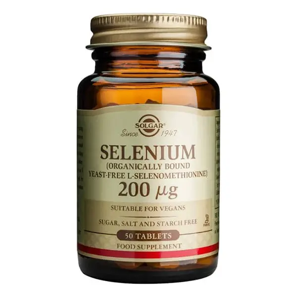 Selenium 200mcg 50 cpr Solgar