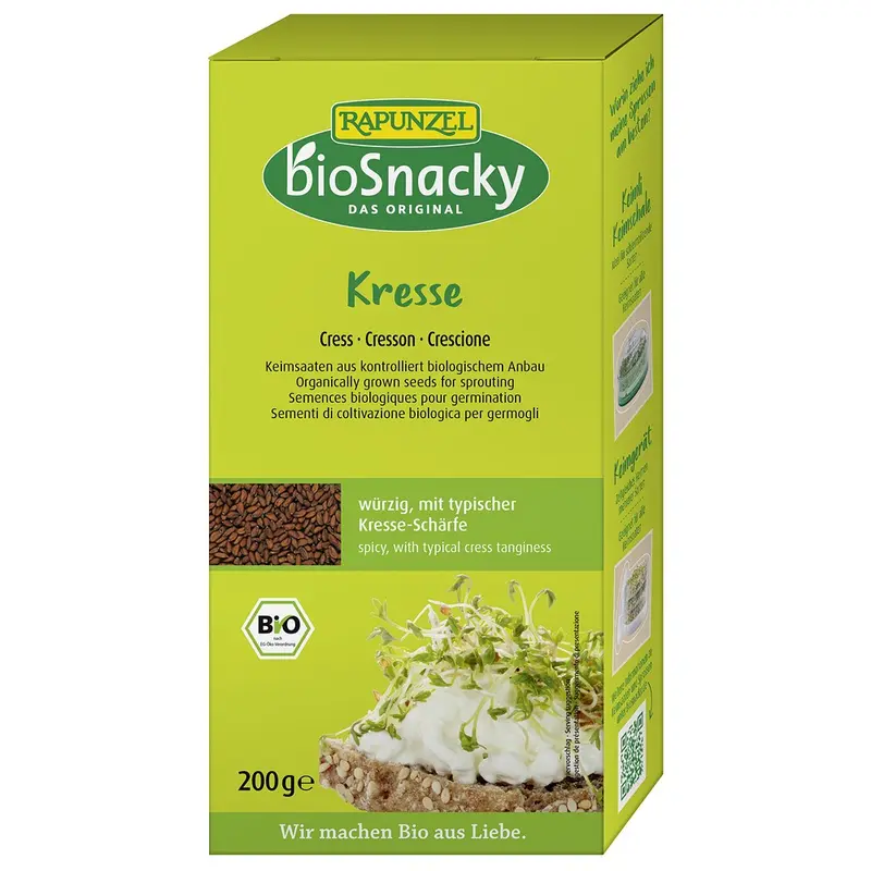 Seminte de creson ecologic pentru germinat, 200g