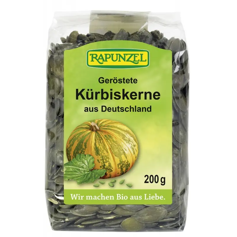 Seminte de dovleac decojite prajite BIO, 200g