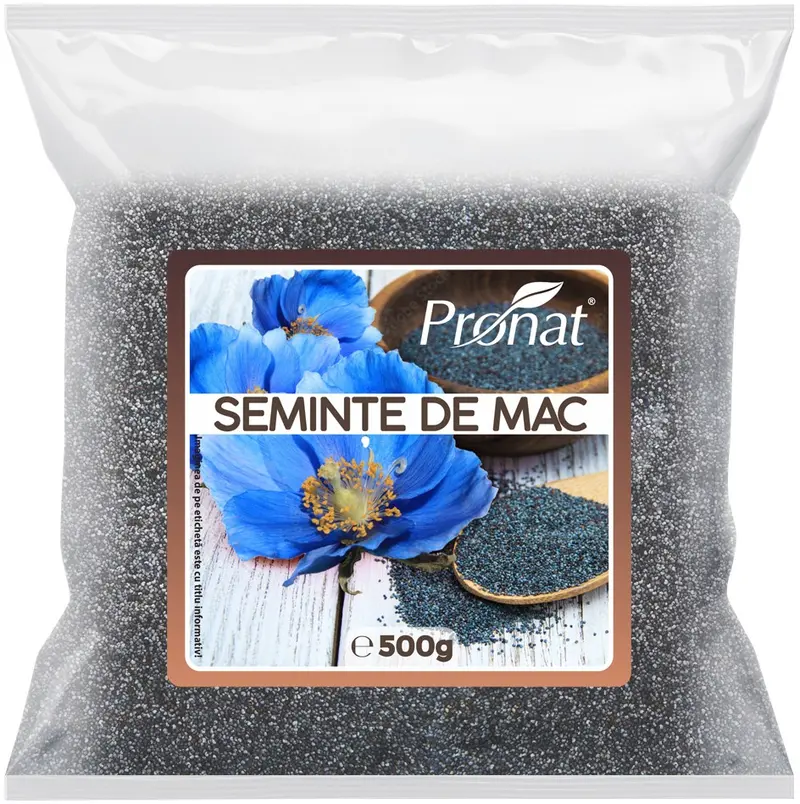 Seminte de mac, 500g Pronat
