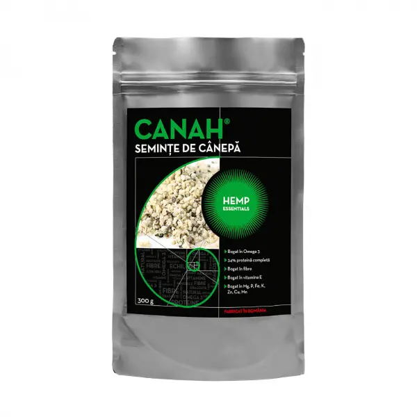 Seminte decorticate de canepa 300g Canah