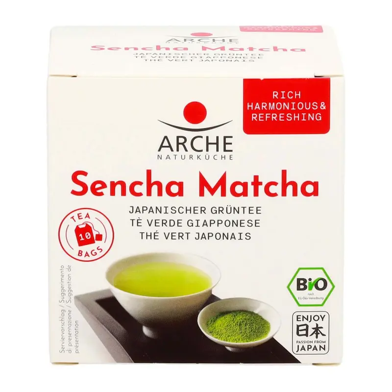 Sencha matcha ceai verde japonez bio, 15g Arche