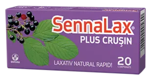 Sennalax plus crușin 20 comprimate – Biofarm
