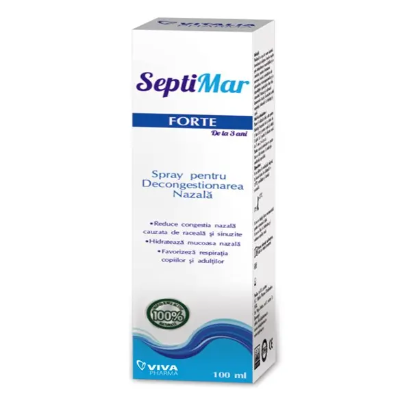 Septimar Forte apă de mare hipertonă 100 ml – Viva Pharma