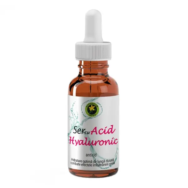 Ser antirid cu acid hialuronic 50 ml – Hypericum - Hidratare