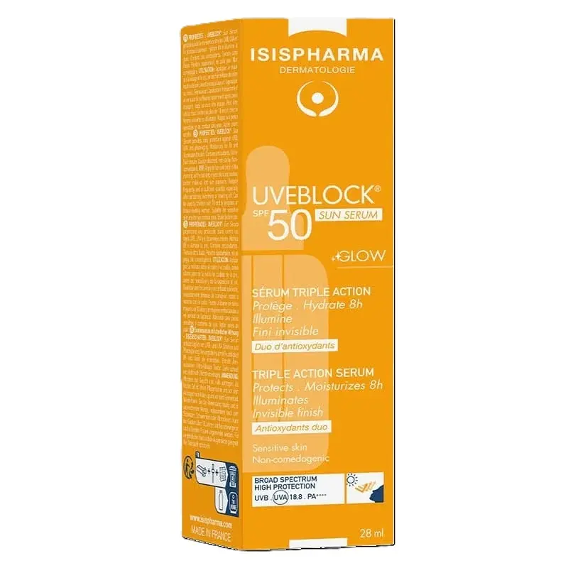 Ser solar Uveblock SPF 50+ Sun Serum 28 ml – ISISPHARMA
